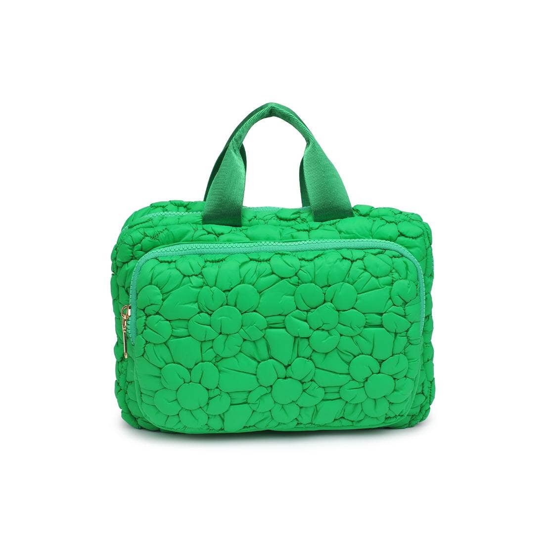 Petal Plush Nylon Travel Organizer: Pink