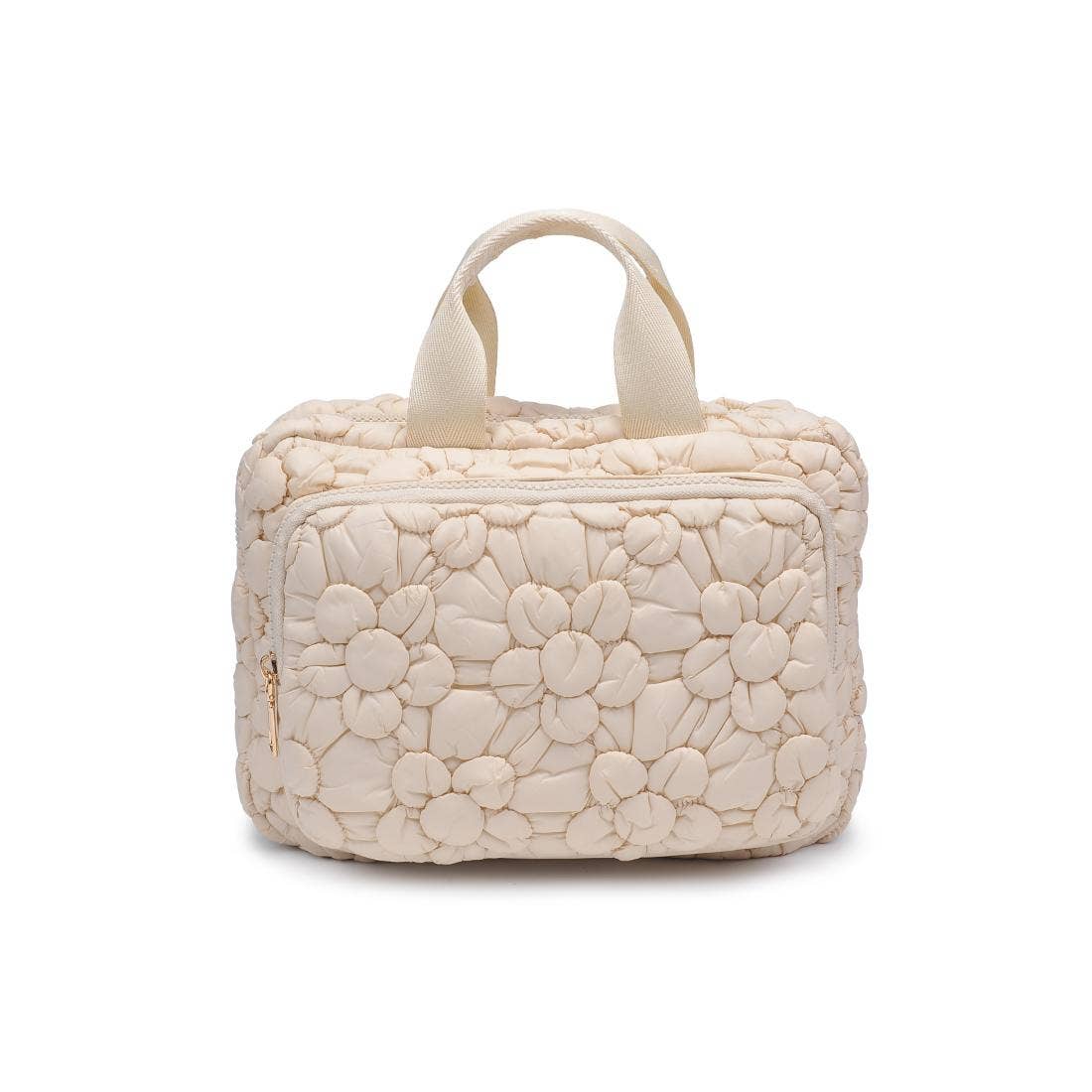 Petal Plush Nylon Travel Organizer: Pink