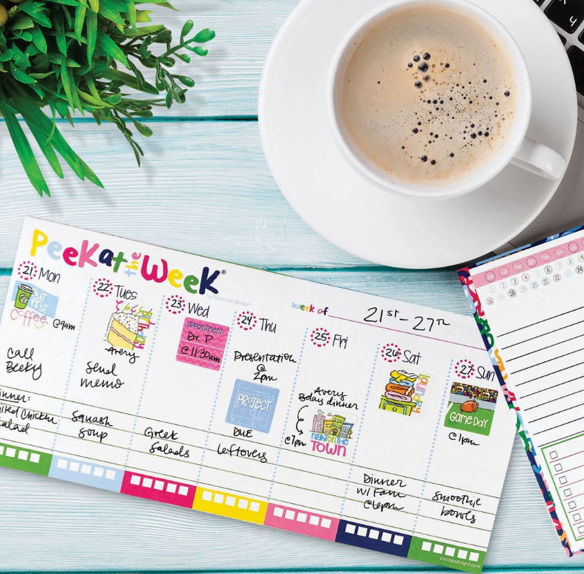 Mini Peek At the Week® Planner Pad