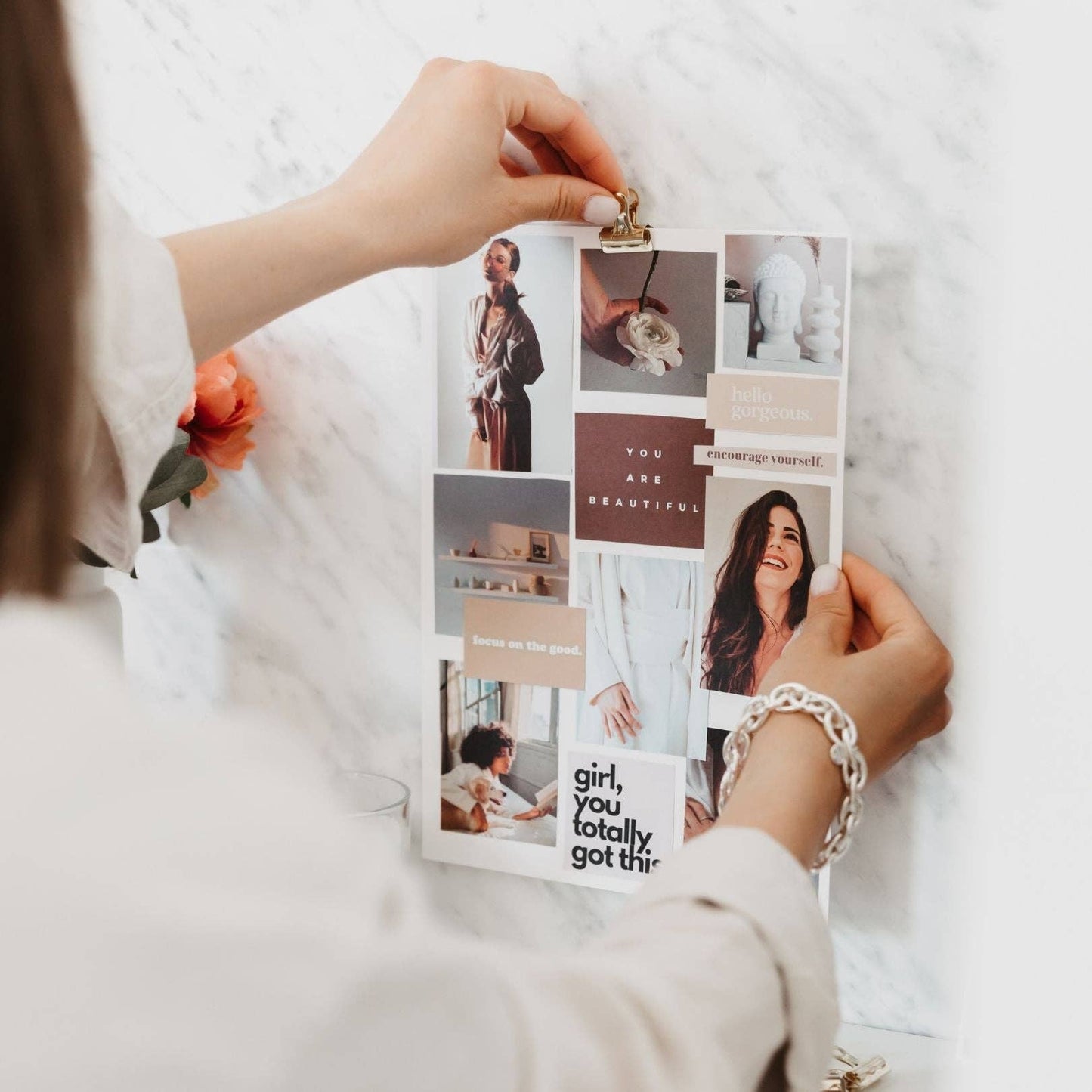 Vision Board Book & Craft Kit