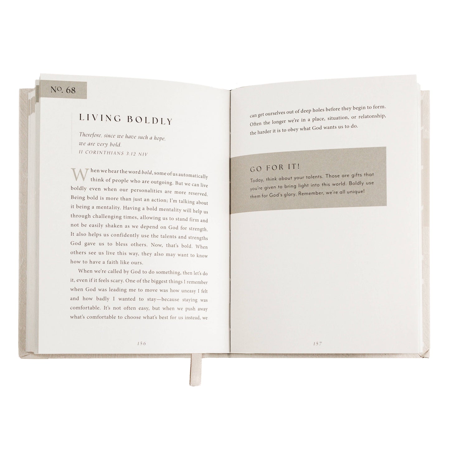 Devotional - Go For It: 90 Devotions to Boldly Live the Life God Created