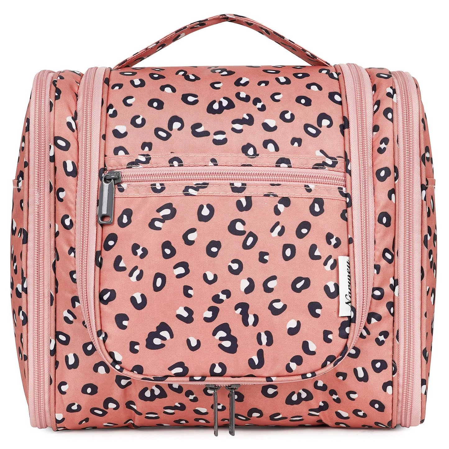 NW5126 Travel Toiletry Cosmetic Bag With Handle Women Gift: Purple