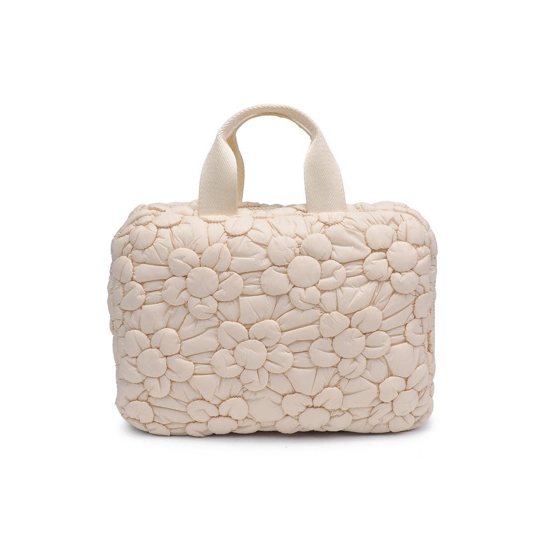 Petal Plush Nylon Travel Organizer: Pink