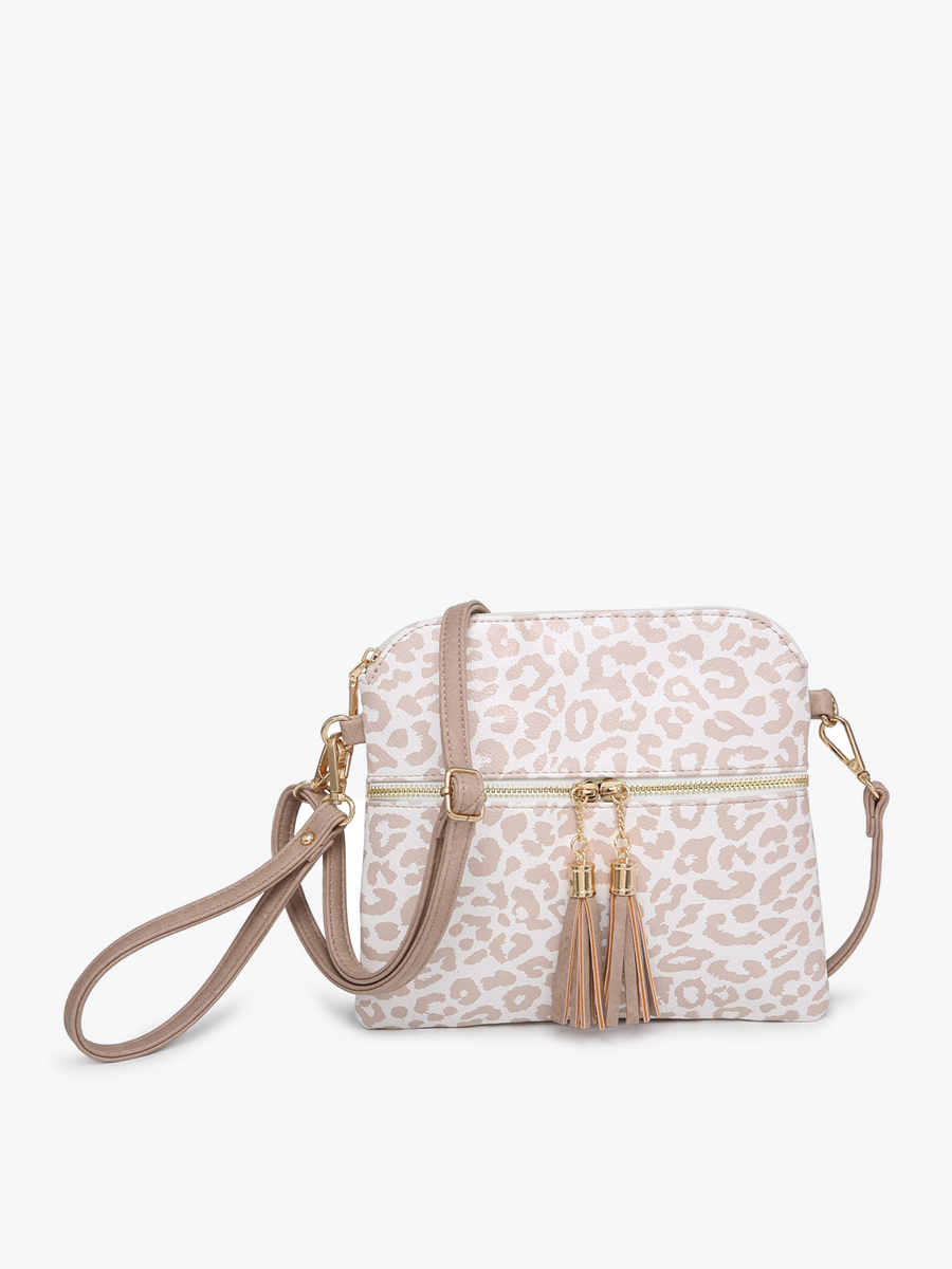 Tara Double Zip Crossbody Bag/Wristlet