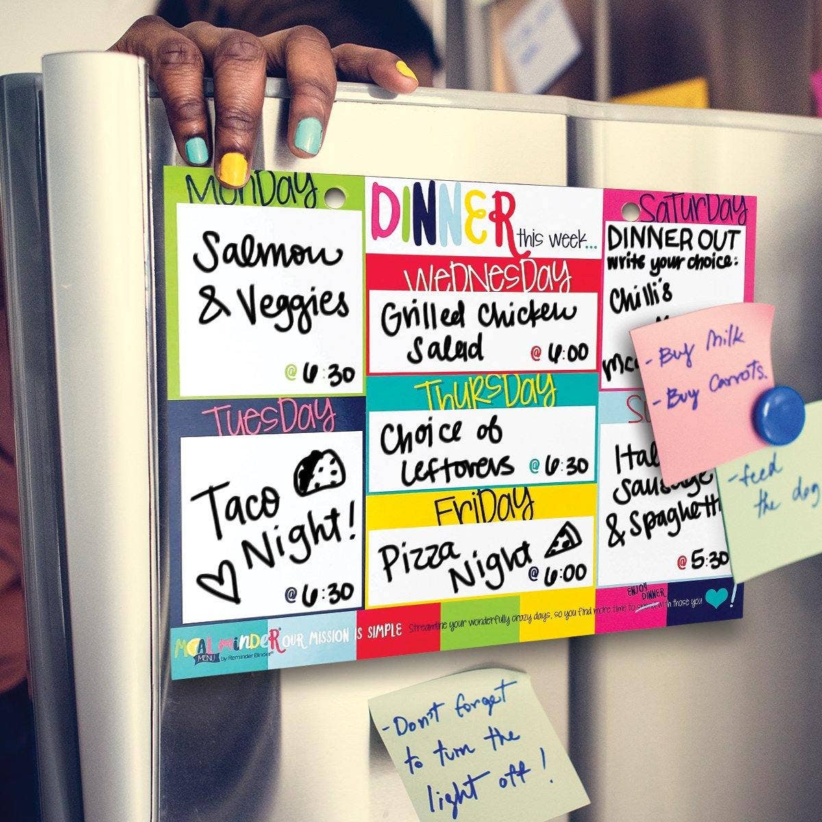 Meal Minder® Weekly Menu Planner Pad 52-Week