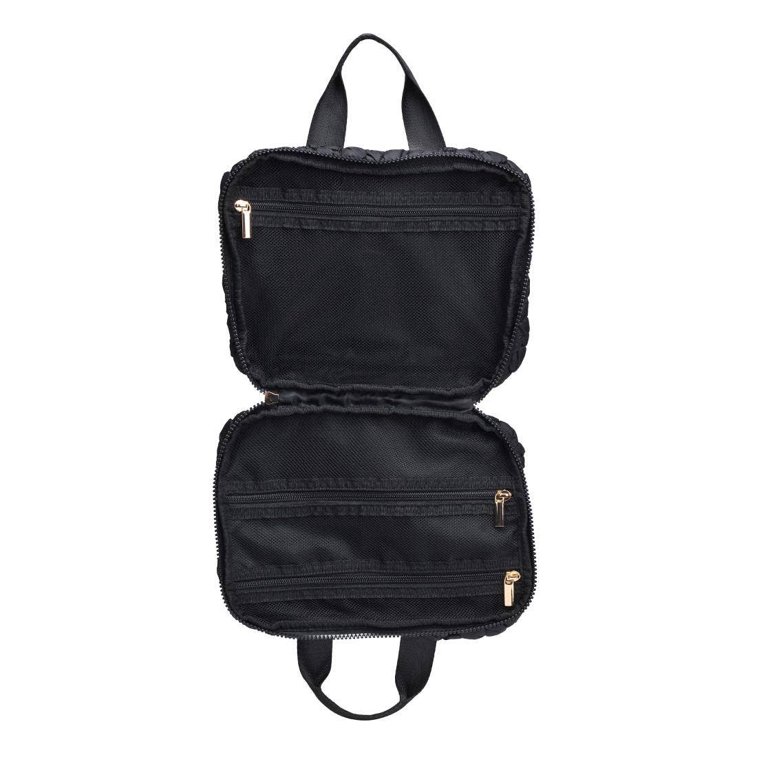 Petal Plush Nylon Travel Organizer: Pink
