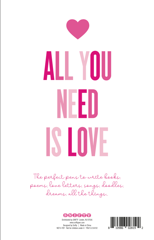 LOVE Letters Pen Set