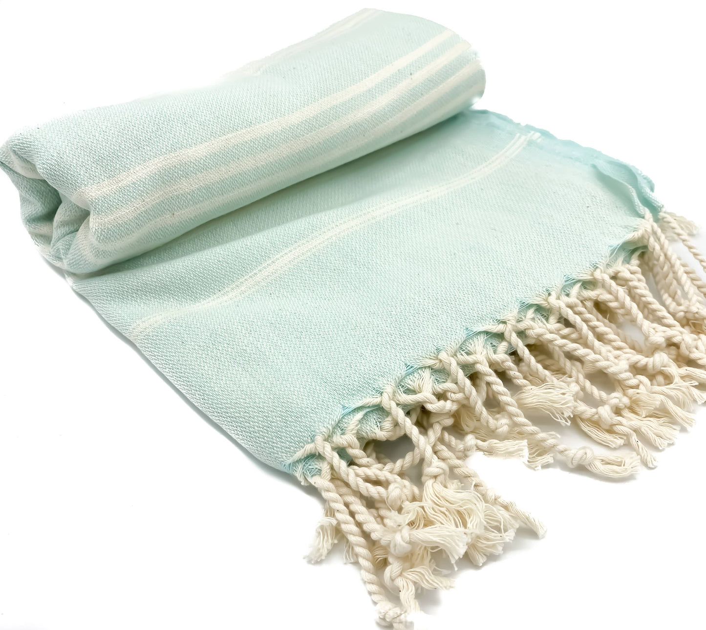 Sand Free Turkish Towel |Striped Beach Towel | Peshtemal : Orange