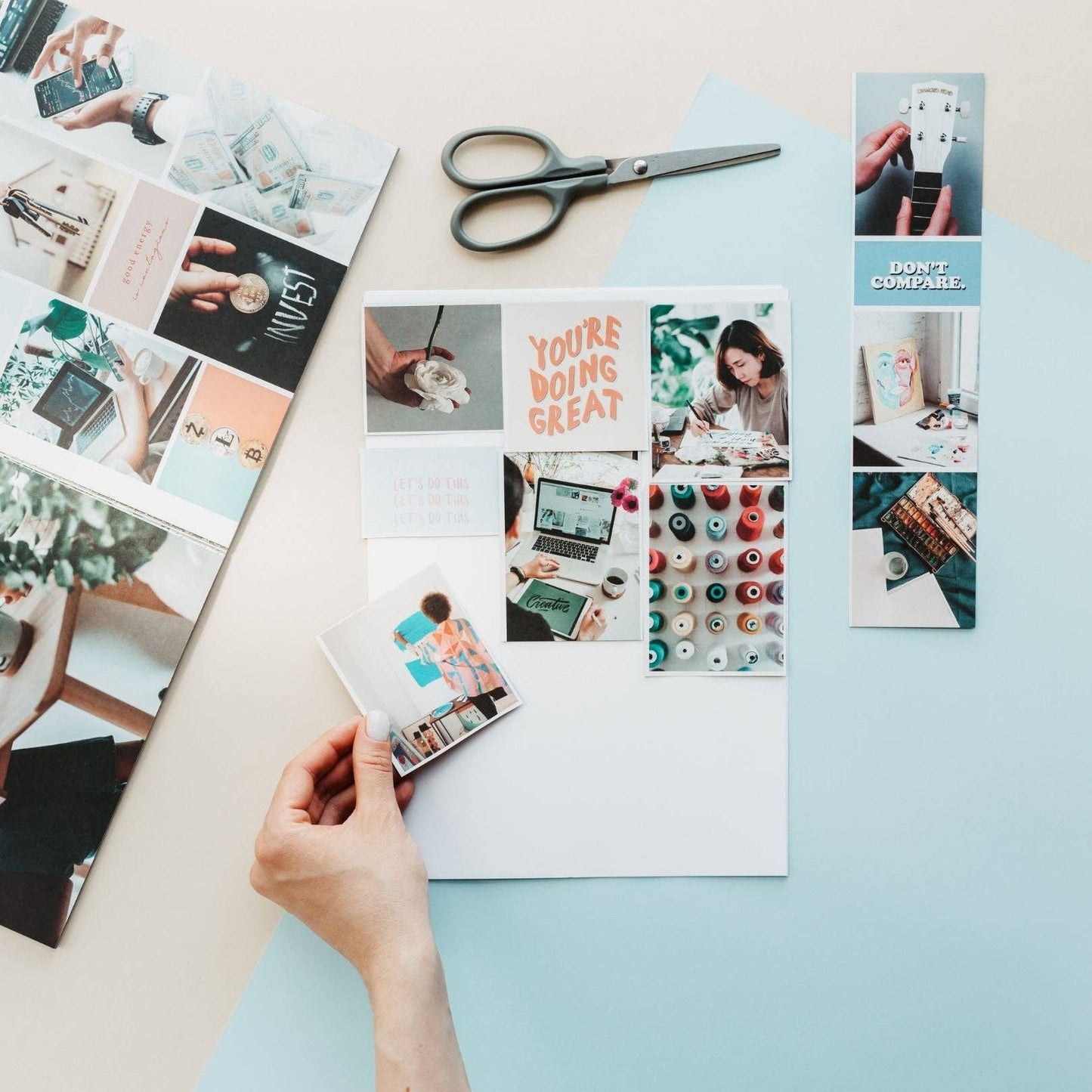 Vision Board Book & Craft Kit