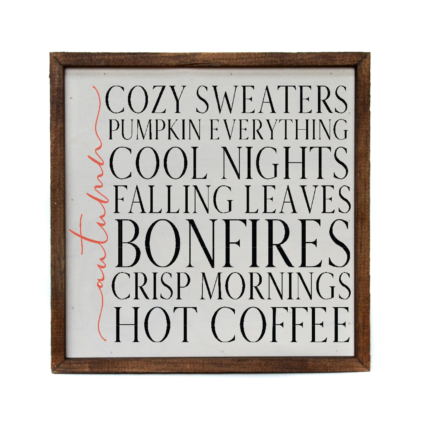 Favorite things in Autumn - Fall Decor