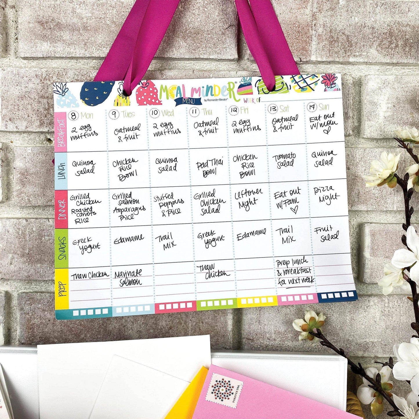 Meal Minder® Weekly Menu Planner Pad 52-Week