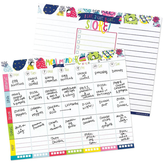 Meal Minder® Weekly Menu Planner Pad 52-Week