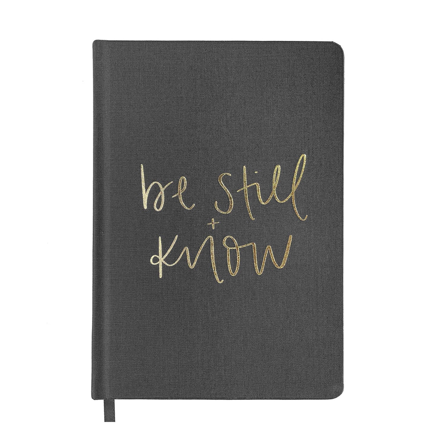 "Be Still and Know" Fabric Journal