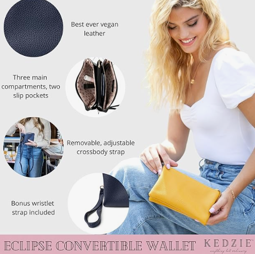 Eclipse Convertible Wallet Crossbody