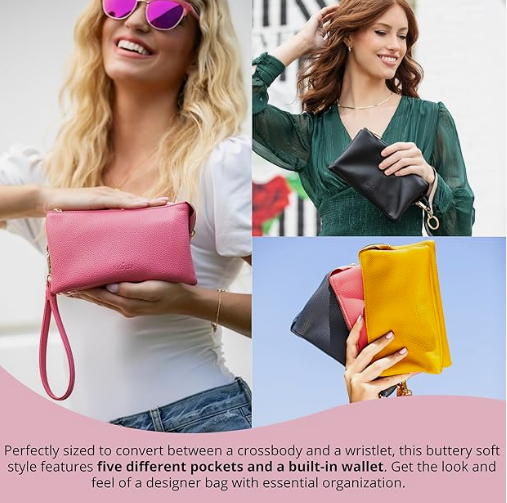 Eclipse Convertible Wallet Crossbody