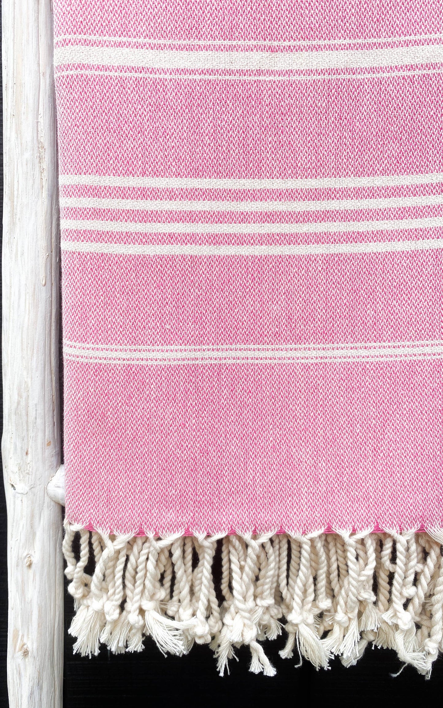 Sand Free Turkish Towel |Striped Beach Towel | Peshtemal : Orange