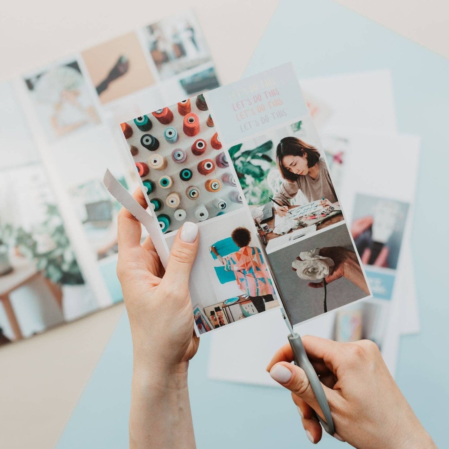 Vision Board Book & Craft Kit