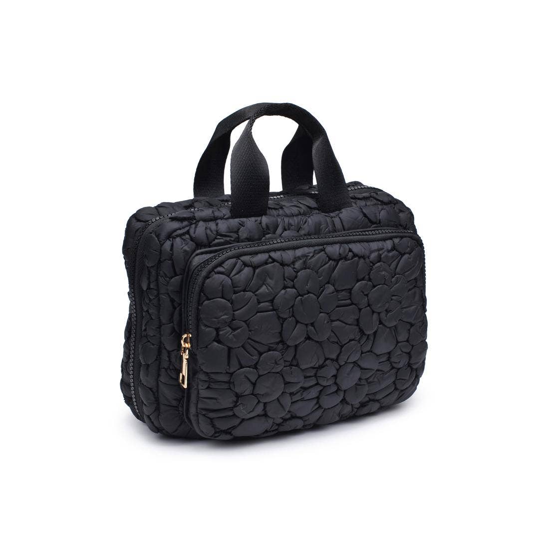 Petal Plush Nylon Travel Organizer: Pink