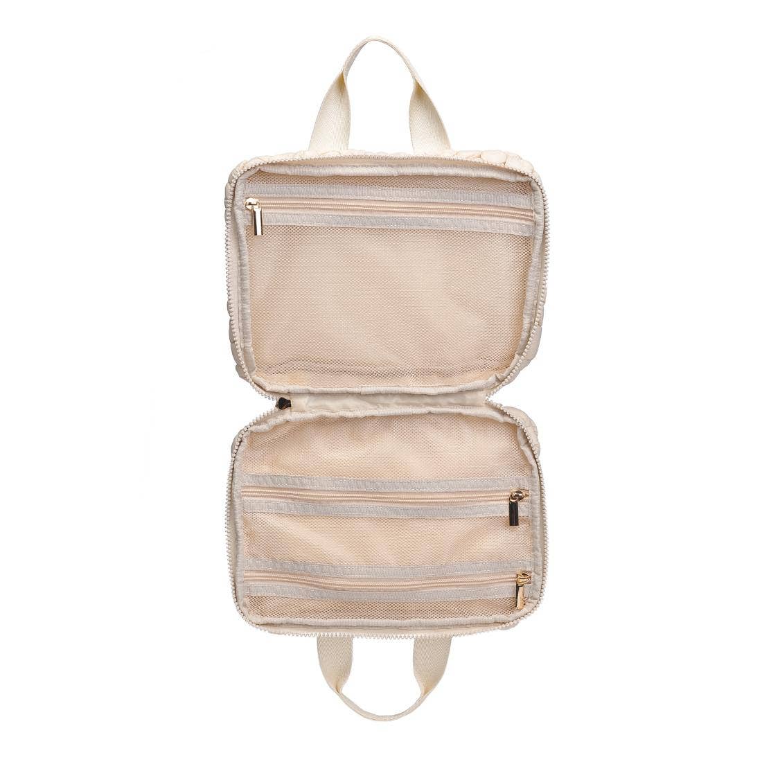 Petal Plush Nylon Travel Organizer: Pink
