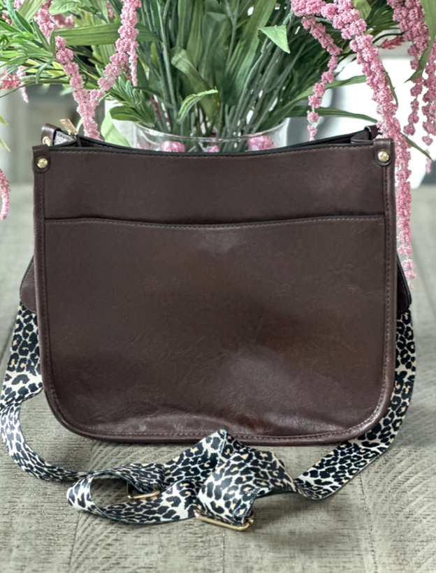 Lepoard Luxe Carryall Crossbody