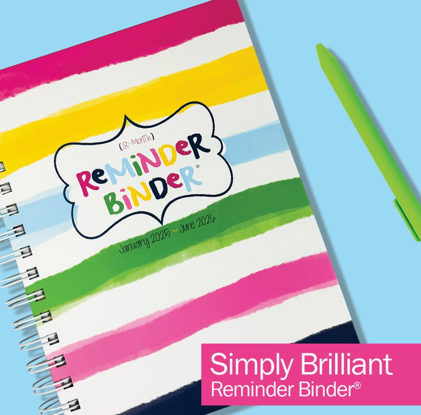 Reminder Binder® Planner [Jan 25-June 26]