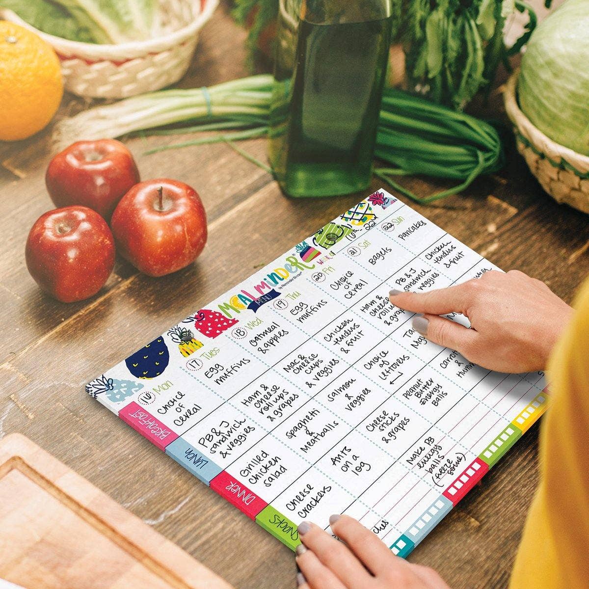 Meal Minder® Weekly Menu Planner Pad 52-Week