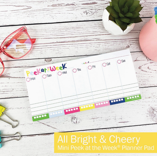 Mini Peek At the Week® Planner Pad