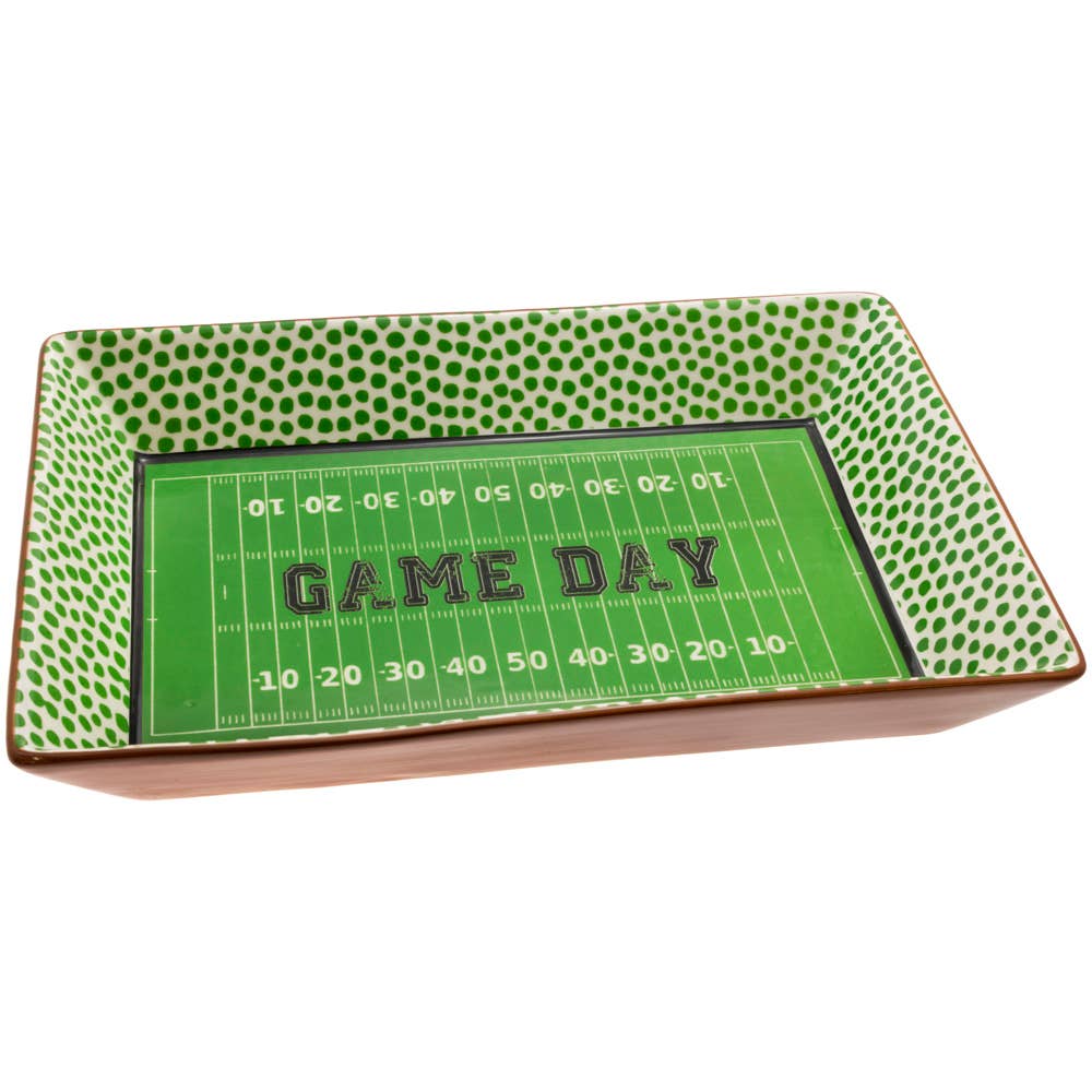Football Fever Dolomite Platter