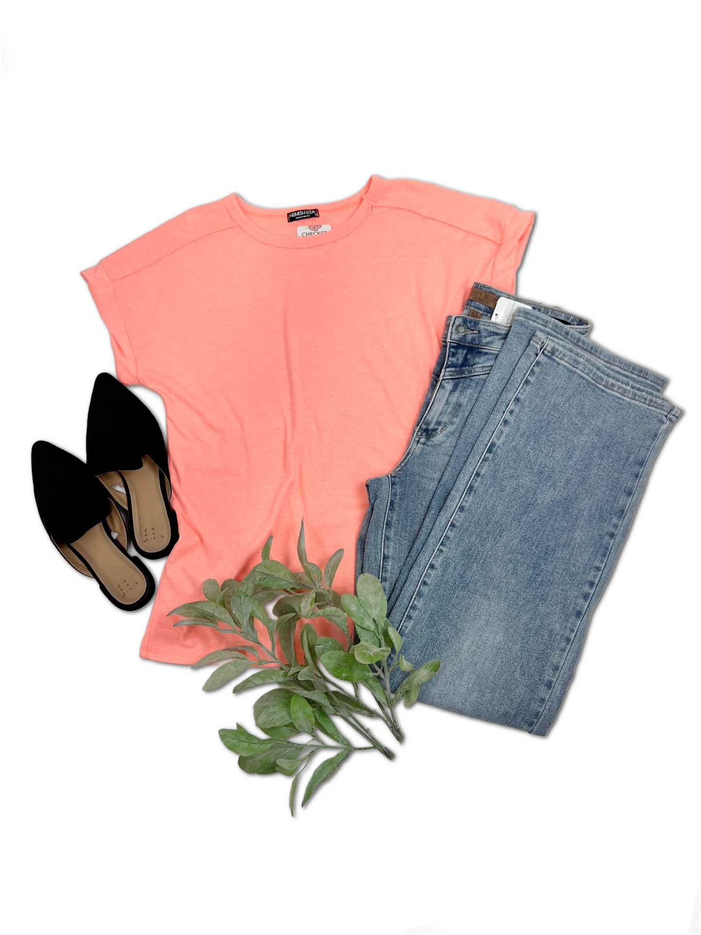 Summer Staple Short Sleeve - Coral