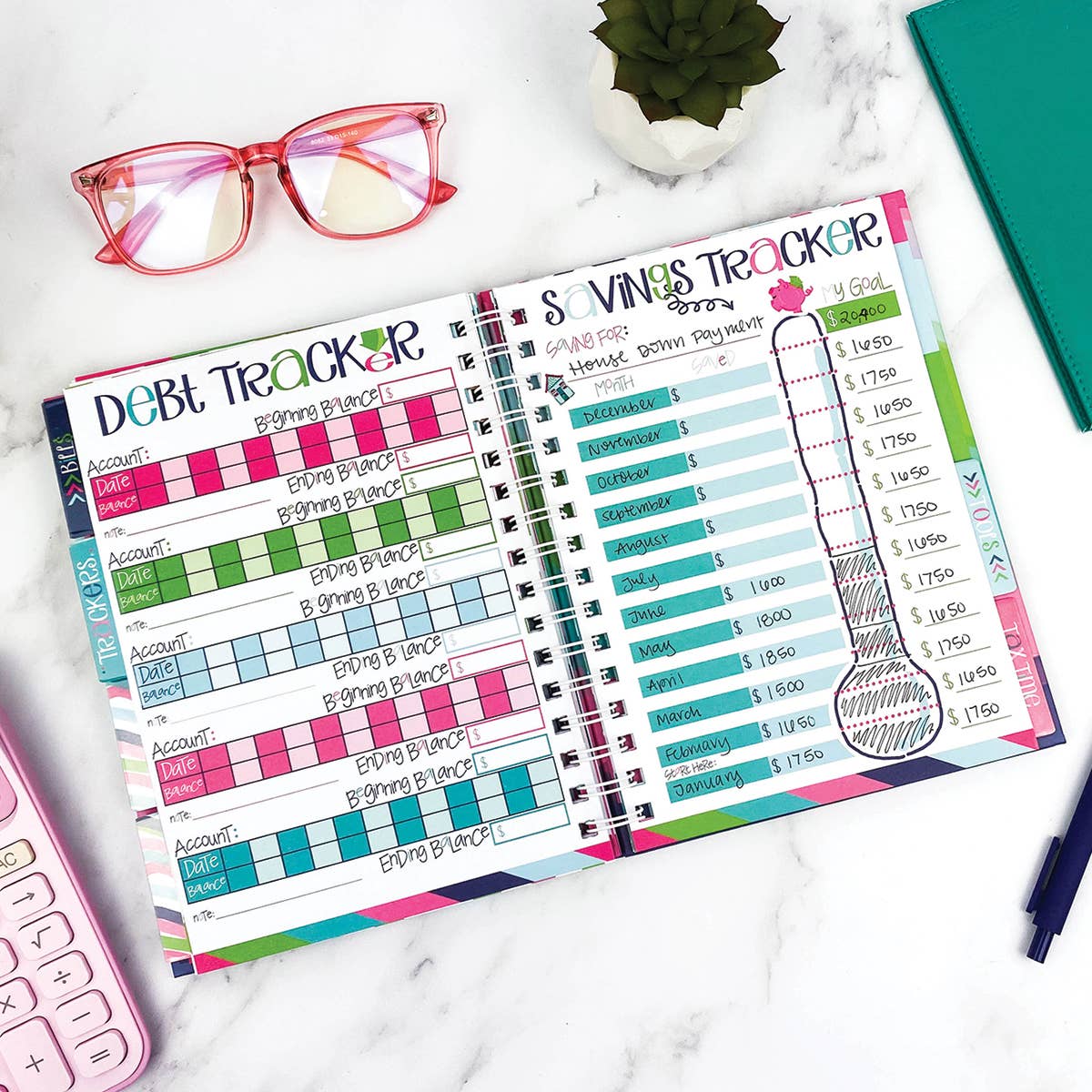 Budget Binder™ Bill Tracker Financial Planner