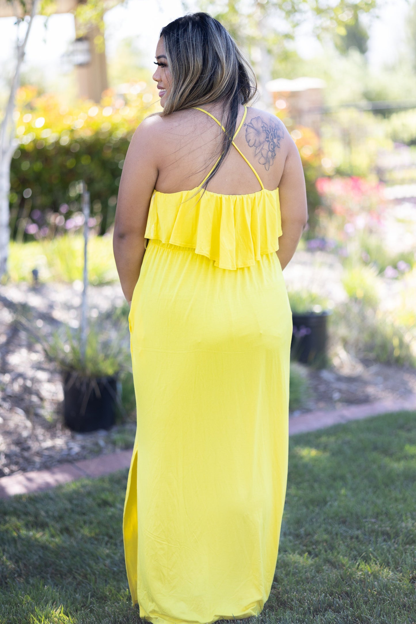 Unleash Your Beauty - Yellow Maxi