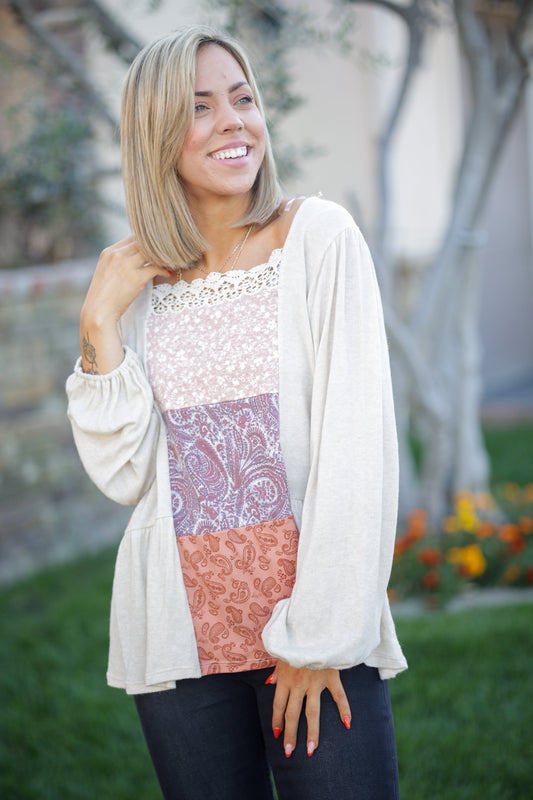 Blissful Times Boho Top