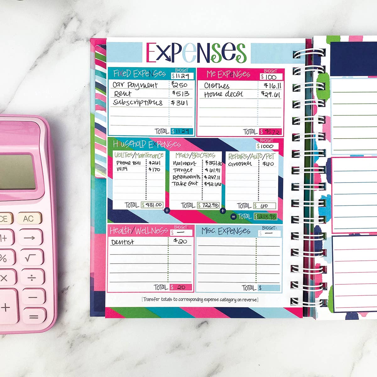 Budget Binder™ Bill Tracker Financial Planner