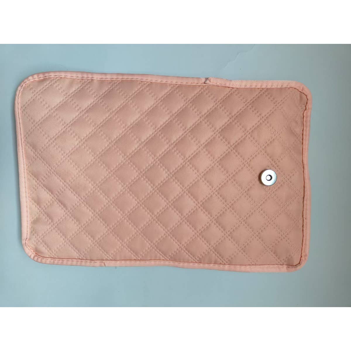 Portable Travel Jewelry Organizer Roll,Foldable for Earrings: Pink